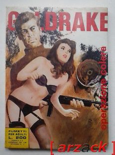 GOLDRAKE 105 operazione colera RG 1971 BLISTERATO fumetto erotico