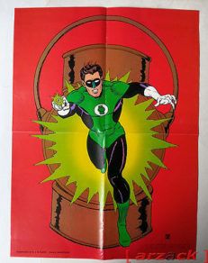 MANIFESTO Flash 2 WILLIAMS 1972 gadget POSTER LANTERNA VERDE Green Lantern