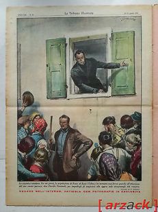 LA TRIBUNA ILLUSTRATA 33 Prato di Resia Udine canonica assediata 12/8/1951