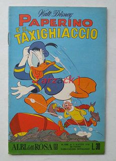 ALBI DELLA ROSA n 330 MONDADORI 5/3/1961 Walt Disney