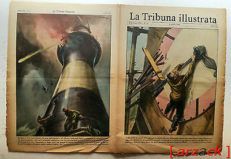 LA TRIBUNA ILLUSTRATA 14 MANCHESTER TORRE OROLOGIO Faro isole Ebridi 4/4/1954