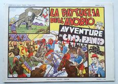 CINO e FRANCO 3 La Pattuglia dell'avorio NERBINI 1973 ristampa anastatica