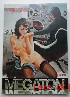 MEGATON 3 EDIPERIODICI 1976 fumetto erotico