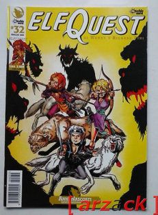 ELFQUEST 32 W e R Pini MACCHIA NERA 2000 anni nascosti