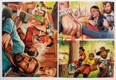 Album LONTANO WEST 2 DARDO 1963 - 4 figurine 89 90 91 92