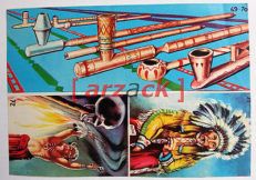 Album LONTANO WEST 2 DARDO 1963 - 4 figurine 69 70 71 72