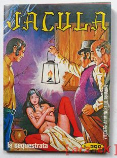 JACULA n 241 la sequestrata EP 1978 fumetto erotico EDIFUMETTO