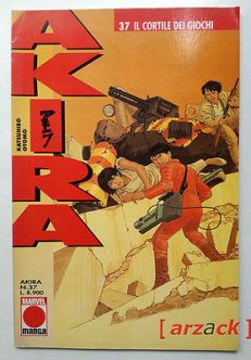 AKIRA 37 Il cortile dei giochi OTOMO Marvel Manga 1997