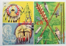 Album LONTANO WEST 2 DARDO 1963 - 4 figurine 53 54 55 56