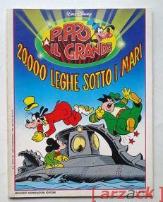 PIPPO IL GRANDE n° 4 - 20.000 leghe sotto i mari Mondadori 1983