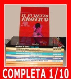 ENCICLOPEDIA DEI FUMETTI completa 1/10 SANSONI 1970