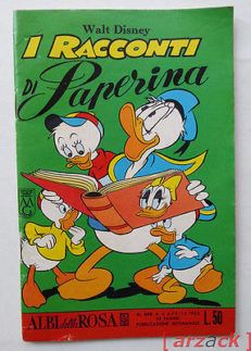 ALBI DELLA ROSA n 543 MONDADORI 4/4/1965 Walt Disney