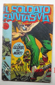 IL SOLDATO FANTASMA N 2 CORNO 1977 Joe Kubert