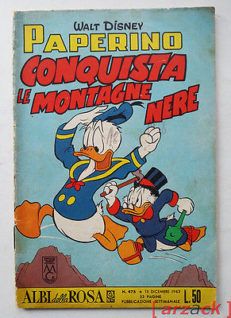 ALBI DELLA ROSA n 475 MONDADORI 15/12/1963 Walt Disney