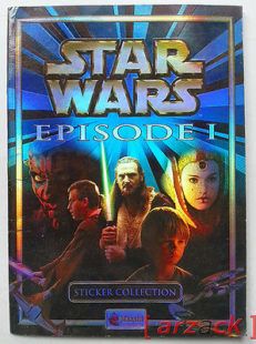 Album STAR WARS episodio I MERLIN 1990
