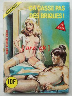 SATIRES 76 EVILFRANCE 1986 BD Erotique Petit Format Français FRANCESE