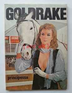 GOLDRAKE 254 principessa EDIPERIODICI 1976 fumetto erotico d'epoca