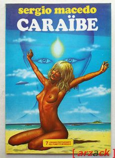 CARAIBE Graf 1982 SERGIO MACEDO i grandi protagonisti del fumetto mondiale 7