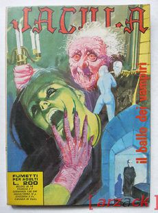 JACULA n 85 ilballo dei vampiri RG 1972 fumetto erotico ERREGI