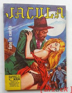 JACULA n 128 fate la carità RG 1974 fumetto erotico ERREGI