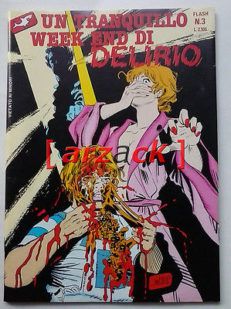 FUMETTI FLASH Anno I N° 3 UN TRANQUILLO WEEK END DI DELIRIO Edifumetto 1990