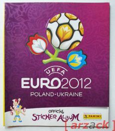 ALBUM CALCIATORI PANINI UEFA EURO 2012 vuoto con figurine cedole