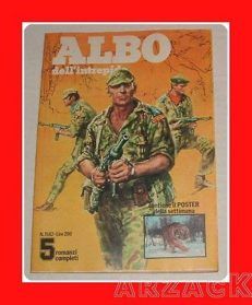 ALBO DELL'INTREPIDO N. 1562 Universo 1976 CON POSTER