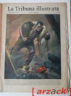 LA TRIBUNA ILLUSTRATA 14 Morgnano di Spoleto disastro miniera 3/4/1955