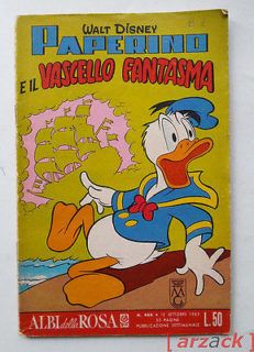 ALBI DELLA ROSA n 466 MONDADORI 13/10/1963 Walt Disney