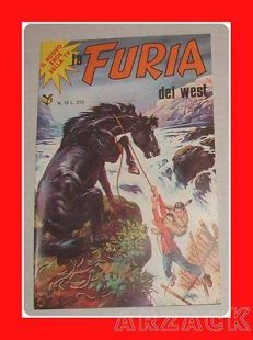 La FURIA del West N 18 CENISIO 1977