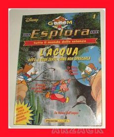 GIOVANI MARMOTTE l'acqua Walt Disney DE AGOSTINI 1997