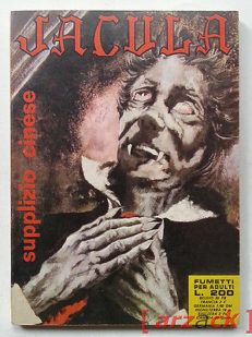 JACULA n 76 supplizio cinese RG 1972 fumetto erotico ERREGI
