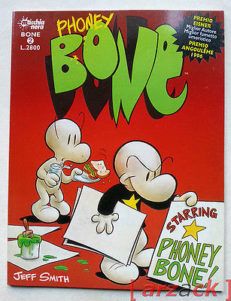 BONE n 2 Jeff Smith MACCHIA NERA 1996 Premio Eisner