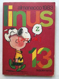 LINUS 13 Almanacco 1983 SUPPLEMENTO Milano Libri