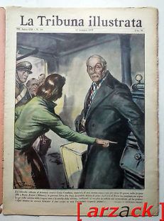 LA TRIBUNA ILLUSTRATA anno LXI  N 19 - 10/3/1953 Busto Arsizio processo Candiani