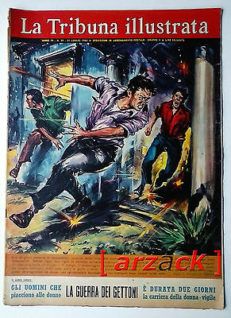 LA TRIBUNA ILLUSTRATA anno 73  N 29 - 21/7/1963 Frascati villa ammiraglio