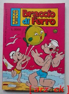 Super BRACCIO di FERRO N 229 Grafica Editoriale METRO 1990