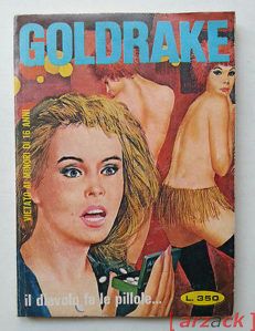GOLDRAKE 304 il diavolo fa le pillole EDIPERIODICI 1979 fumetto erotico d'epoca