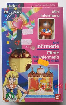 Sailor Moon SAILOR VENUS Mini Infermeria CLINIC Giochi Preziosi BANDAI 1992