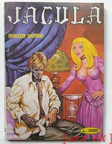 JACULA n 231 mezzo uomo EP 1978 fumetto erotico EDIFUMETTO