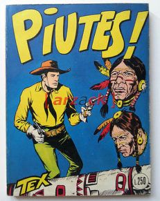 TEX GIGANTE 23 Piutes ARALDO 1966  L. 250