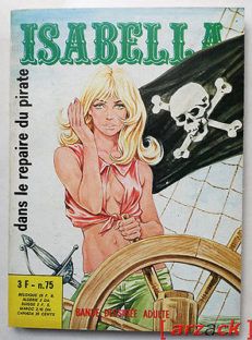 ISABELLA 75 EVILFRANCE 1976 Ed. FRANCESE BD Erotique Petit Format Français