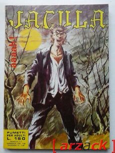 JACULA N° 14 RG 1969 fumetto erotico ERREGI