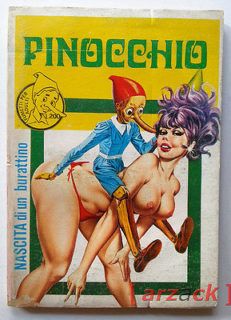 PINOCCHIO collana Orchidea n 1 NASCITA DI UN BURATTINO Ellepi 1974