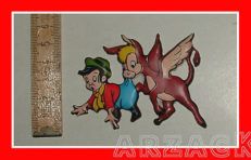 SAGOMATO FORMAGGINO MIO Serie I Tre Caballeros WALT DISNEY 5 Gaucho e Ciuco