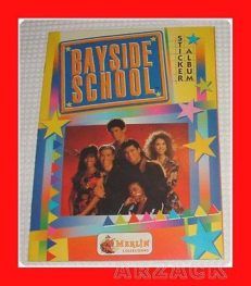 Album figurine MERLIN 1984 BAYSIDE SCHOOL vuoto