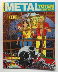 Ceppi LA MALEDIZIONE DI SURYA Collana Metal TOTEM COMICS Nuova Frontiera 1983