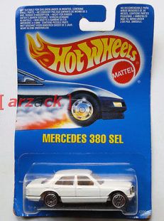 HOT WHEELS Mattel 1990 MERCEDES 380 SL vintage #4206
