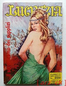 LUCREZIA 44 il sotteraneo dei supplizi RG 1970 ErreGi EVILPRESS Qs edicola