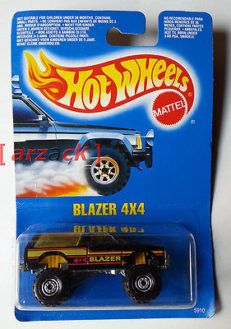 HOT WHEELS Mattel 1990 BLAZER 4x4 vintage #5919